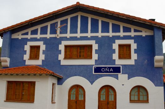 Antigua estación de Oña