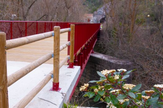 Viaducto sobre el río Oca