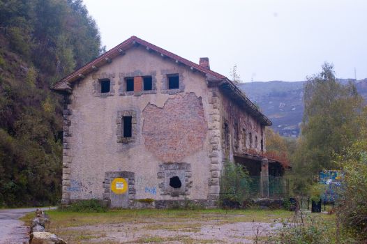 Antigua estación de La Engaña