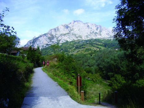 Vista desde la ruta hacia el norte