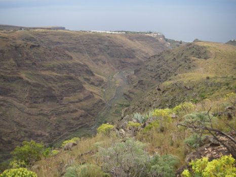 Panorámica del Barranco de Santiago