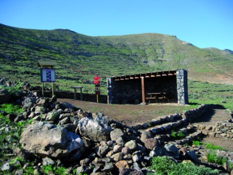 Área de descanso en la majada de los Abreus