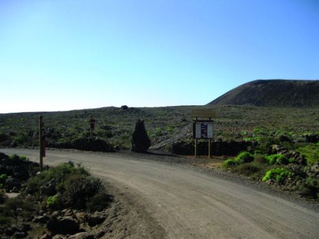Imagen del camino cerca de los arenados