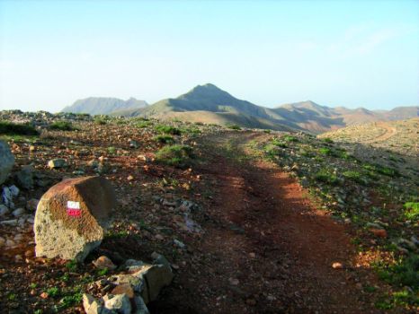 Vistas del Filo de Tejera desde el sendero
