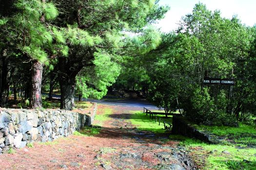 Las Cuatro Esquinas, un lugar para el descanso durante la romería