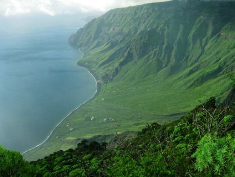 Panorámica de Las Playas desde el Mirador de Isora