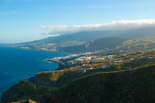 Panorámica de Santa Cruz de La Palma