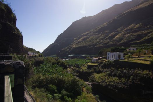 Fondo del barranco de Las Angustias