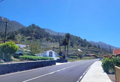 Camino Natural a su paso por la localidad de Jedey