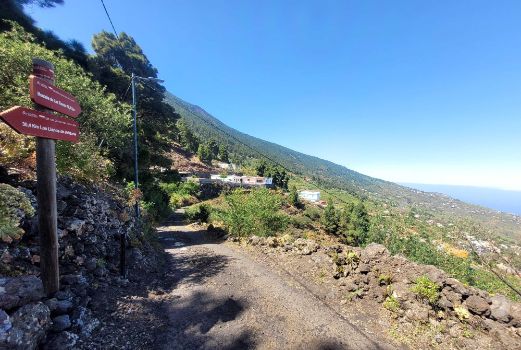 Panorámica del trazado de la Etapa 7 en su acceso al barrio Monte de la Luna.