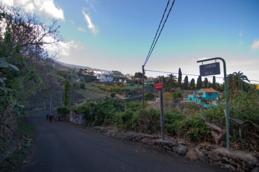 Bajada hacia el barranco de Pata
