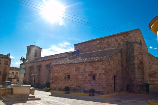 Iglesia de San Sebastián en Villapalacios