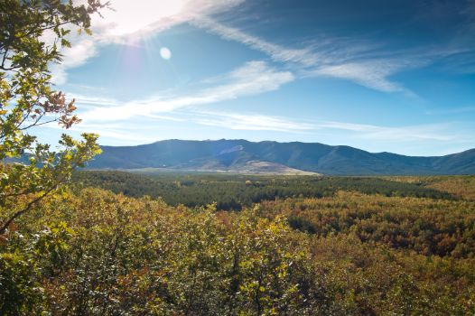 Panorámica de la Sierra de Ayllón
