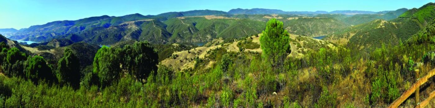 Vista del embalse de Cíjara