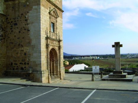 Iglesia Ntra.Sra. de la Asunción en el municipio de la Garrovilla