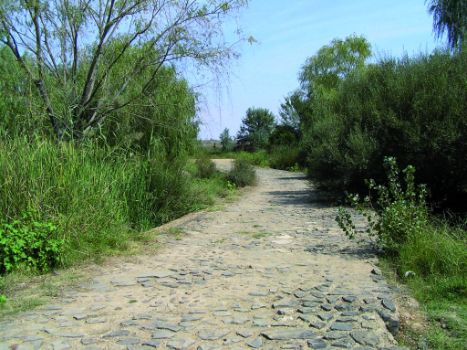 Cruce sobre el río Gévora