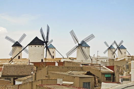 Molinos en Campo de Criptana