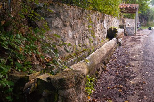 Gamellones at the Tío Portero spring