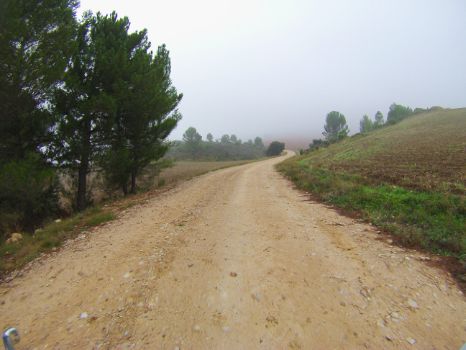 Niebla en Camino Natural del Júcar
