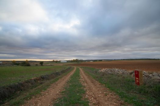 El final de la etapa vuelve al paisaje agrícola