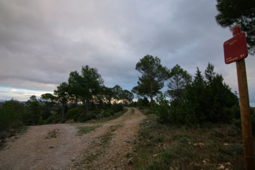 Desvio al mirador de Valdeganga