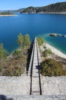 Vista del embalse de Entrepeñas