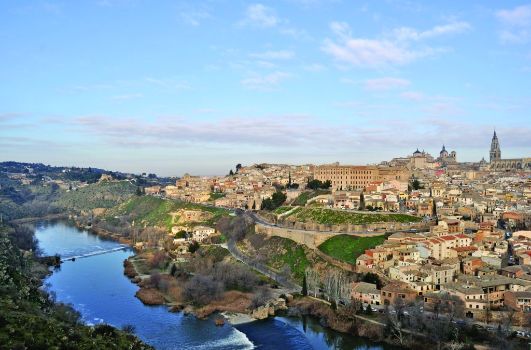 Panorámica de la ciudad de Toledo