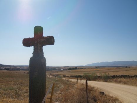 Primera vista de la localidad de Villar del Pedroso