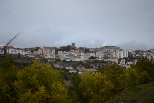 Panorámica de Béjar desde la estación