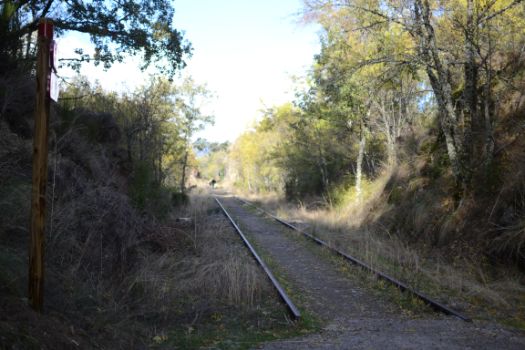 Final del tramo en el límite municipal entre Béjar y Navalmoral