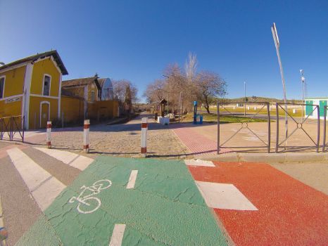 Antigua estación de Torredelcampo en 2025