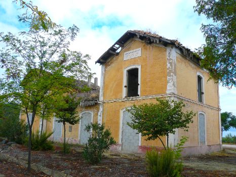 Antigua estación de Vado-Jaén en 2008