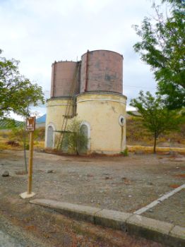 Antigua estación de Alcaudete en 2008