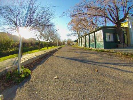 Antigua estación de Doña Mencía en 2025