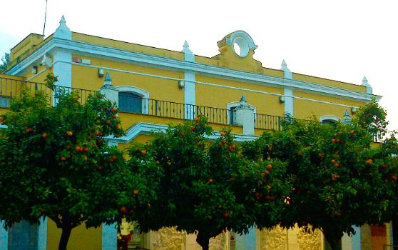 Antigua estación de Cabra en 2016