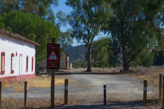Llegada a la estación de Cámaras Altas