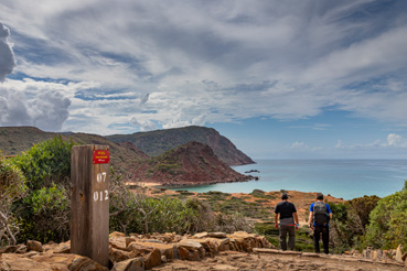 Bajada al Edén. Autor: Damian Coll Coll. Camino Natural Camí de Cavalls