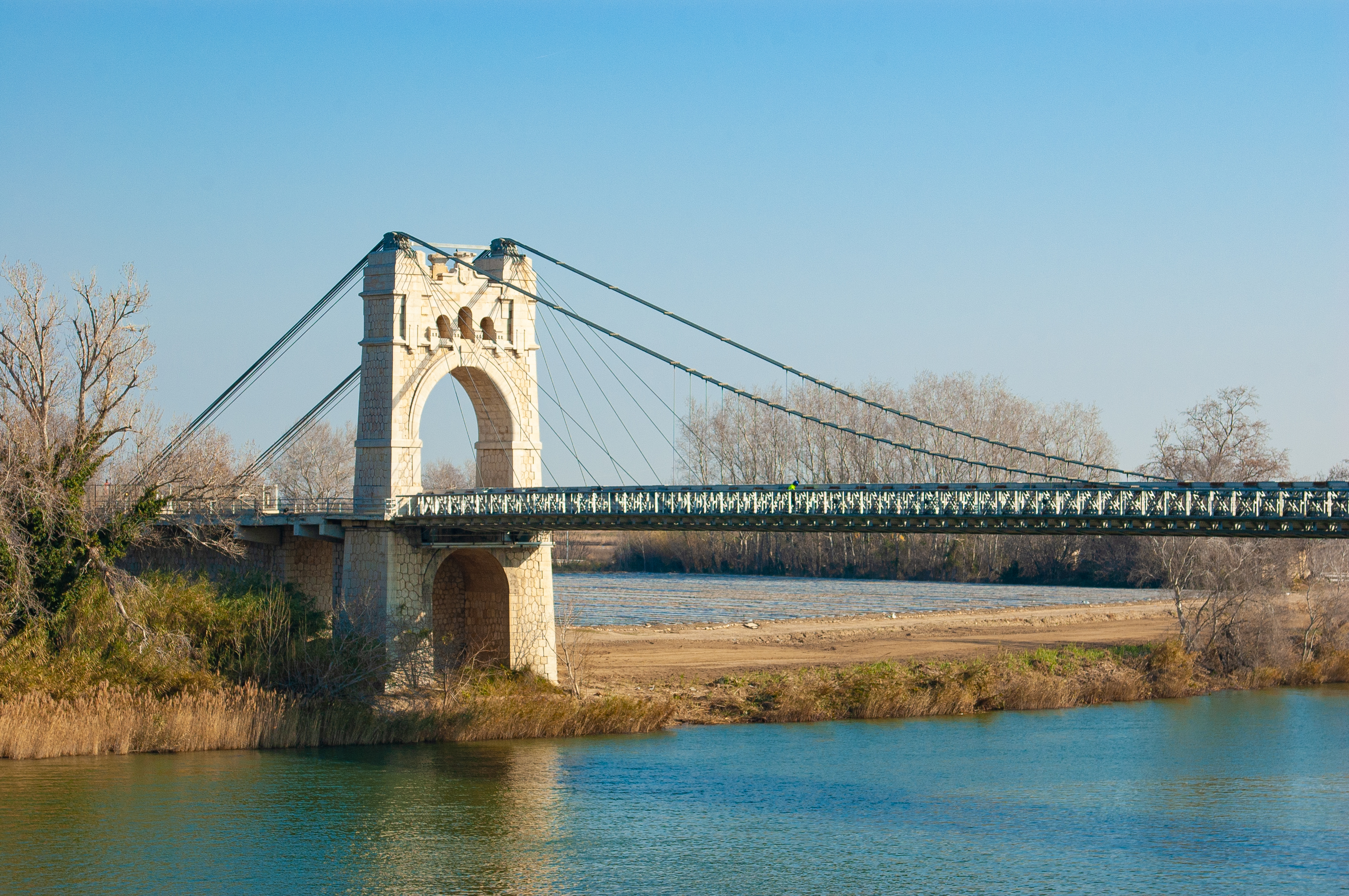 Puente colgante de Amposta Puente colgante de Amposta