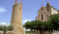 Torre de l’Aldea, y ermita de la Mare de Déu Torre de l’Aldea, y ermita de la Mare de Déu