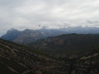 Panorámica de la Sierra de Guara desde la Atalaya de Santa Eulalia