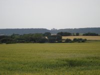 El Castillo de Montearagón resulta visible desde gran parte de la comarca