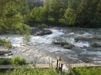 Rápidos en el río Segre