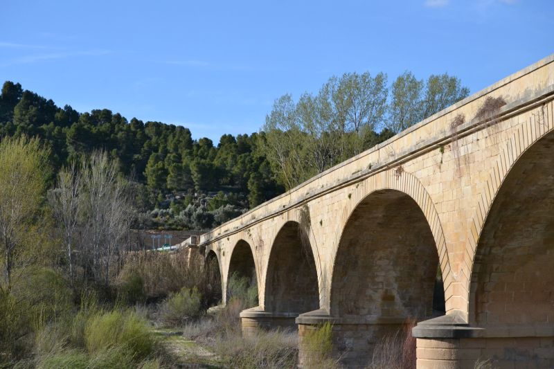 Puente sobre el Matarraña Puente sobre el Matarraña