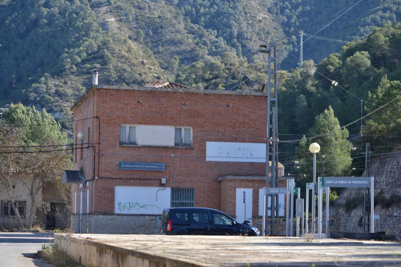 Estación de tren Fayón-Puebla de Masaluca
