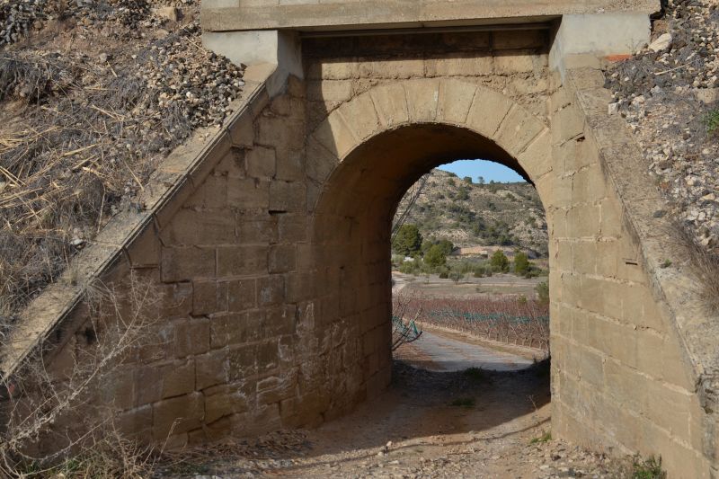 Viaducto ffcc Caspe-Fayón