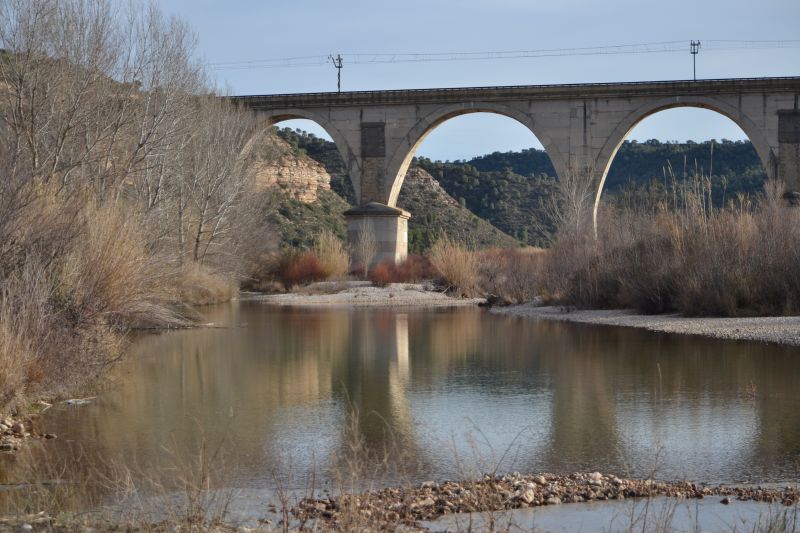 Viaducto ffcc Caspe-Fayón
