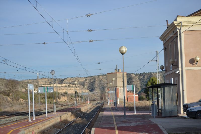 estación ffcc Nonaspe