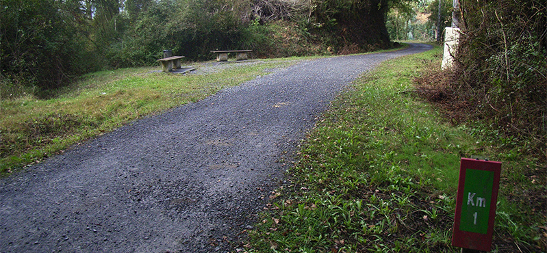 Camino Natural Vía Verde Montes de Hierro. Tramo Atxurriaga a Gallarta