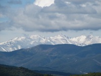 Vista del macizo de El Canigó