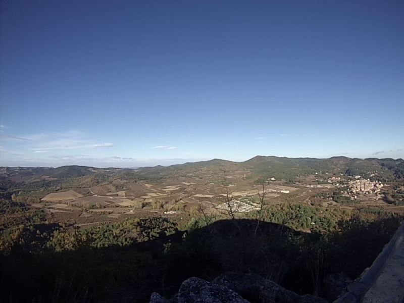 Mirador Pla de La Guardia. Panorámica de Prades